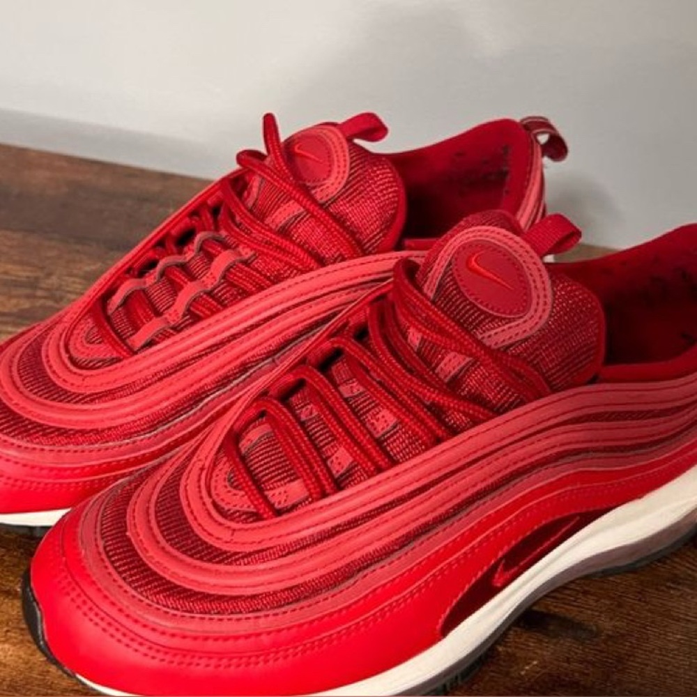 Nike Red Athletic Shoes